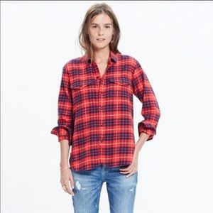 Madewell Cargo Flannel